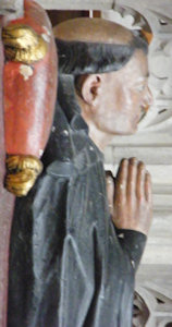 London - St Bartholomew Prior Rahere 1143 tomb 1405